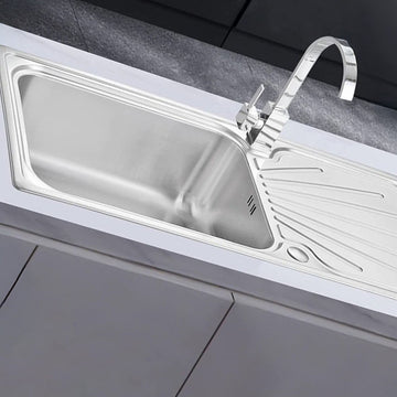 Aqua Viva Stainless Steel Sink 0.8 mm